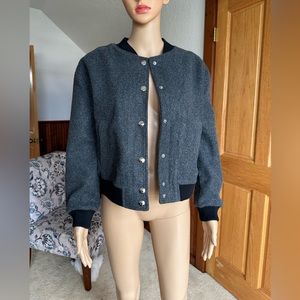 Bomber Jacket Size XS in Grey color